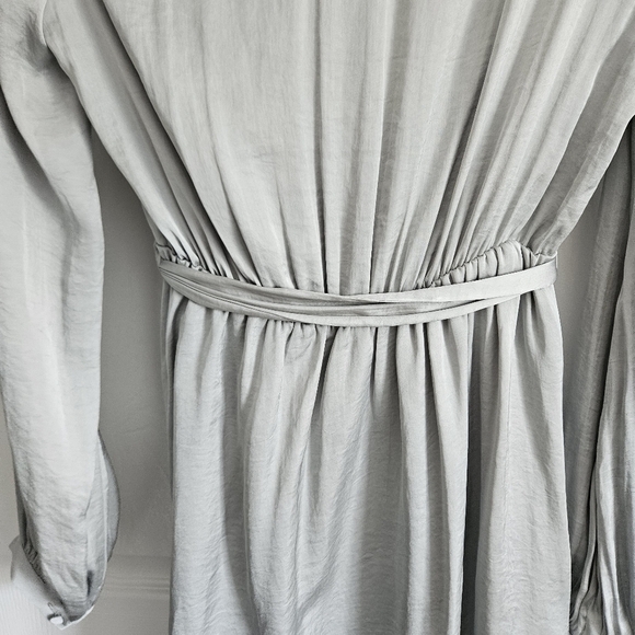 Bardot Wrap Dress - Sea Foam - Picture 8 of 10